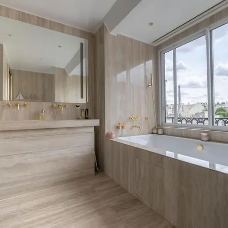 Palais Prive Luxe Vue Tour Eiffel Confort Exclusif Daire