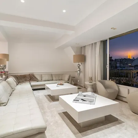 Daire Palais Prive Luxe Vue Tour Eiffel Confort Exclusif