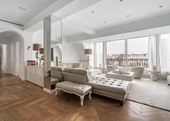 Palais Privé Luxe Vue Tour Eiffel Confort Exclusif Appartement